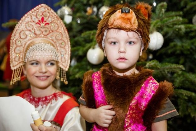 Новогодний детский праздник в «Социуме»