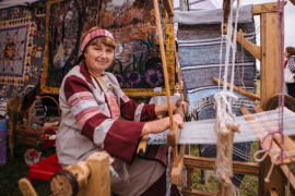 На фестивале «Голос традиций» в селе Хирино