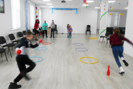 Соревнования в Общественном центре села Хирино