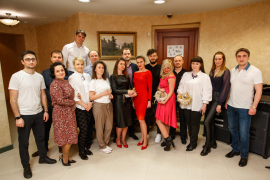 Празднование 8 марта в холдинге «СОЦИУМ»