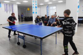 Турнир по настольному теннису в Общественном центре «СОЦИУМ-ХИРИНО»