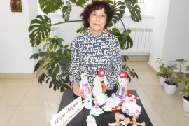 Выставка кукол-оберегов от Галины Пужаевой в Общественном центре села Хирино