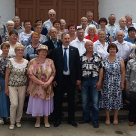 Фото сделано 28 июля после собрания ветеранов