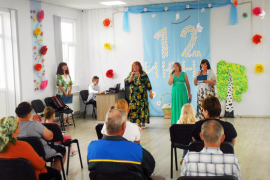 Праздник в Общественном центре села Хирино