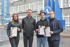 Мария Шарова, Василий Павлов, Николай Зубков, Егор Кечин. Фото Елены Галкиной