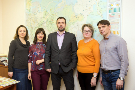 Сотрудники «СОЦИУМ-ЭНЕРГО»: Светлана Спиридонова, Регина Павлова, Вячеслав Дереш, Лариса Козырева, Евгений Афонченко