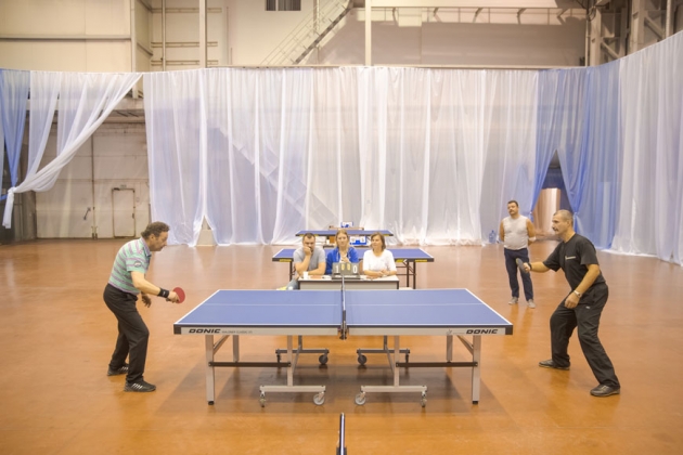 Корпоративный турнир по настольному теннису холдинга «Социум»