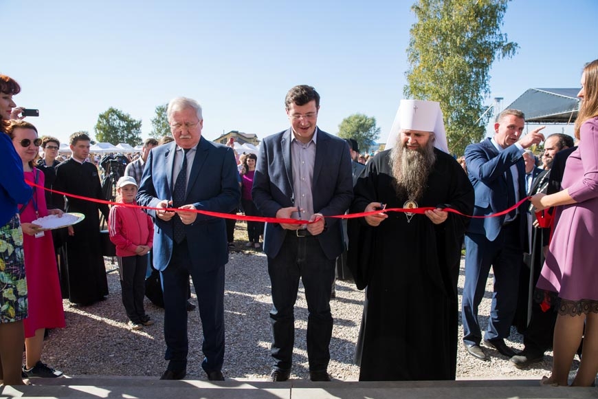 Открытие Общественного центра в селе Хирино