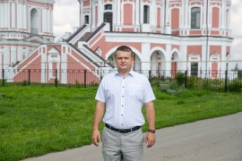 Денис Шмелёв, с. Хирино. Фото 2019 года