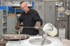 Плавильщик Николай Мартьянов