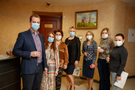 В «СОЦИУМЕ» проводили старый год