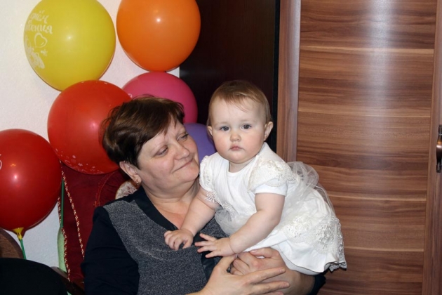 Татьяна Владимировна Стефанова с внучкой