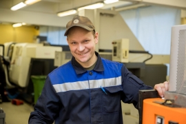 Степан Попов, ветеран «СОЦИУМА», электроэрозионист АО «КБ-1»