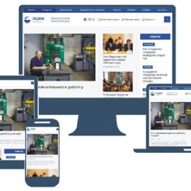 Сайт холдинга "СОЦИУМ" корректно отображается на всех устройствах: ноутбуках, планшетах, коммуникаторах