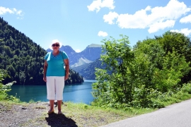 Марина Матасова, контрольный мастер БТК цеха №42 АО «АПЗ», на отдыхе