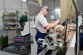 Механообрабатывающее производство производственного департамента АПЗ в Рязани