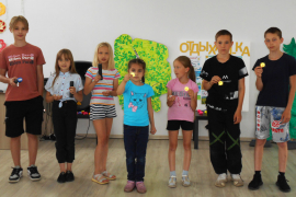 В Общественном центре села Хирино