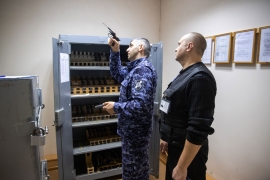 Сотрудники Росгвардии провели проверку ЧОП «ВПК-Безопасность»