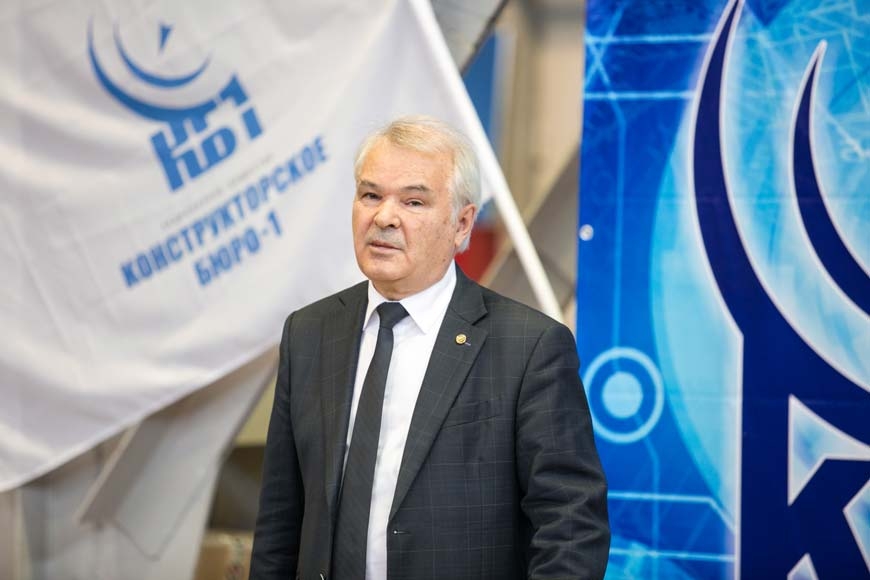 Генеральный директор АО «КБ-1» Алексей Гордин на юбилее «Конструкторского бюро - 1»