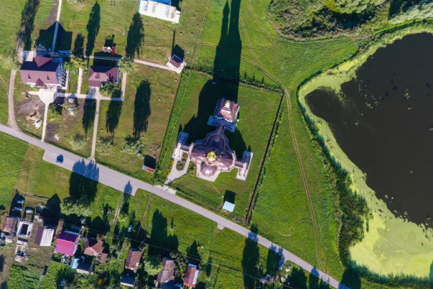 Село Хирино в Шатковском районе Нижегородской области, где реализуется проект «Социум-Поселения»