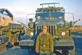 Александр Нечитайло и его «боевой друг» КрАЗ