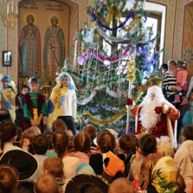 Рождественский утренник для детей в храме Святого Иоанна