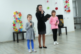 Праздник 8 марта в Общественном центре села Хирино