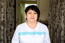 Занфира Васильева, медсестра озонотерапевтического кабинета профилактория «Морозовский»