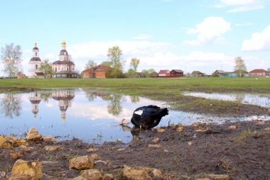 Храм в честь Усекновения главы Иоанна Предтечи в селе Хирино