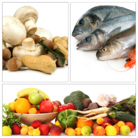 Альтернатива мясным и молочным продуктам – овощи, фрукты, орехи, грибы, морепродукты