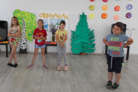 Детский праздник в Общественном центре села Хирино