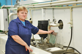 Айно Казанцева, промывщик цеха №64 АПЗ