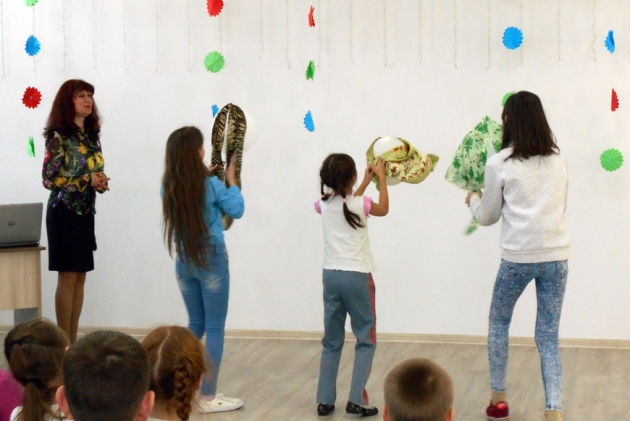 Праздник смеха в Общественном центре села Хирино