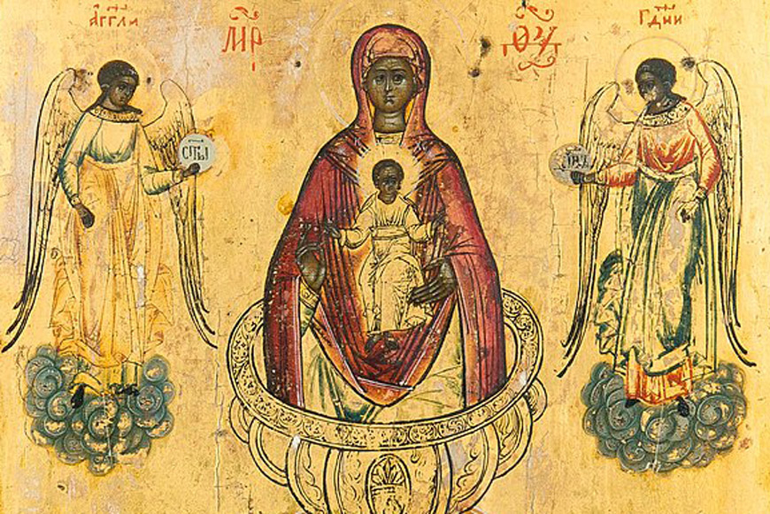 Икона «Живоносный Источник». Россия. Середина XIX века. Фото: wikimedia.org