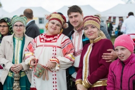 На празднике фольклора и ремёсел «Голос традиций»