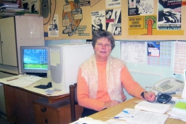 Валентина Васильевна Аверкина, руководитель службы охраны труда, ветеран МПЗ