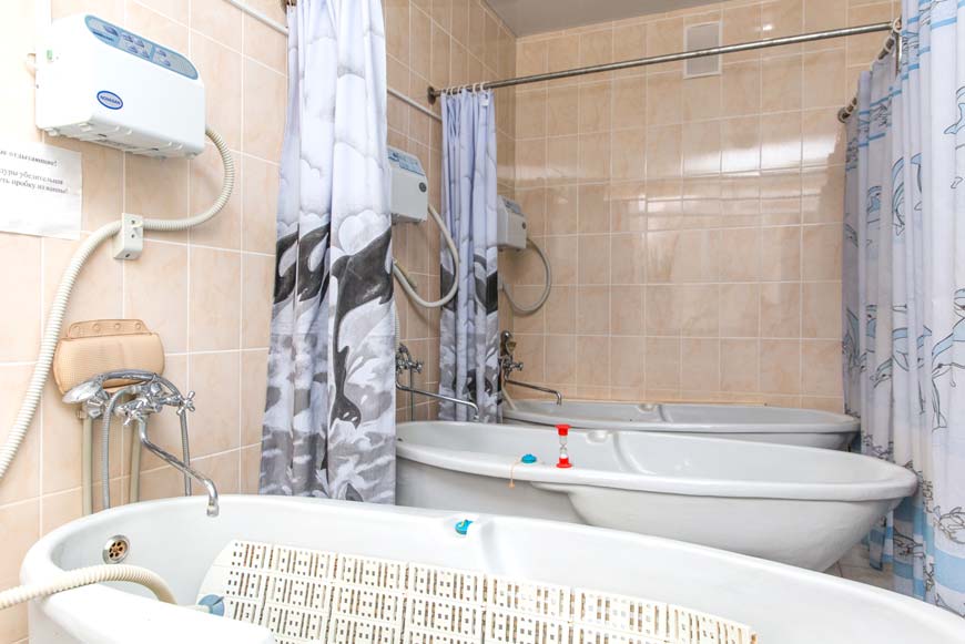 Омолаживающие ванны в профилактории Морозовский