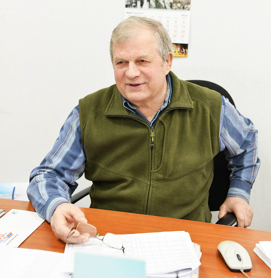 Иван Малыгин, Председатель Совета ветеранов АО «АПЗ». Фото Александра Барыкина