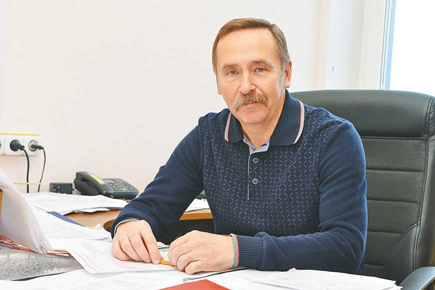 Сергей Князев, начальник цеха №55