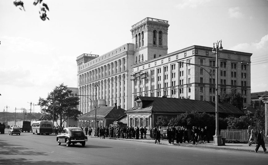Площадь Развилки. 1950-е годы