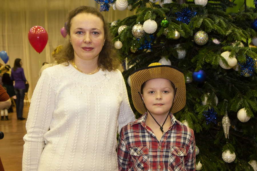 Светлана Спиридонова с сыном