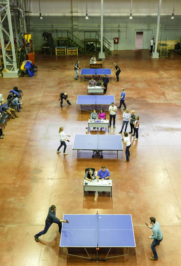 II турнир по настольному теннису среди сотрудников холдинга «Социум»