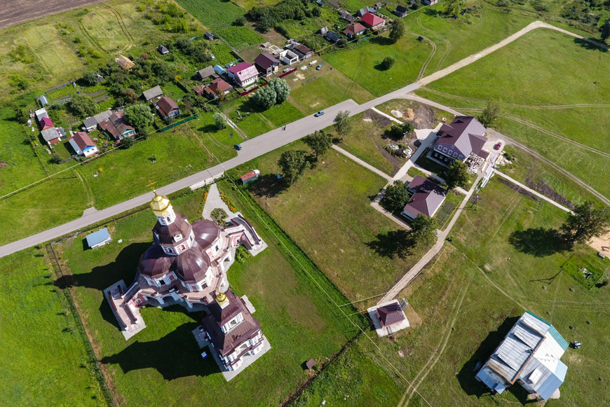 Село Хирино в Шатковском районе Нижегородской области, где реализуется проект «Социум-Поселения» 