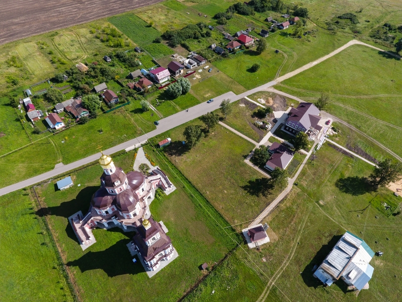 Село Хирино в Шатковском районе Нижегородской области, где реализуется проект «Социум-Поселения»