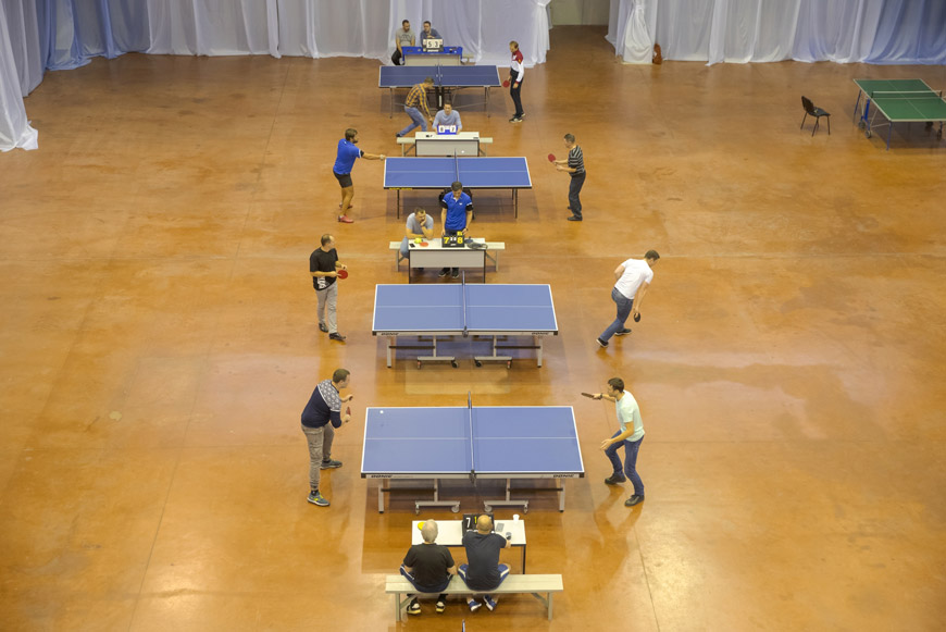 Корпоративный турнир по настольному теннису холдинга «Социум». Ноябрь 2018 года