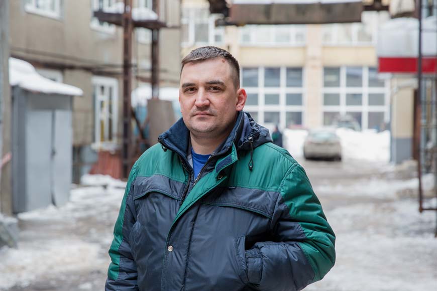 Сергей Шестун, слесарь по ремонту и обслуживанию систем вентиляции и кондиционирования