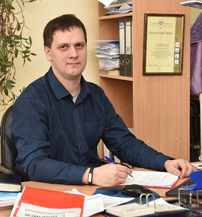 Начальник бюро оборудования АО «АПЗ» Алексей Пурцезов
