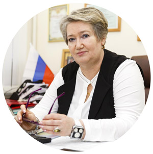 Эмма Харламова, начальник службы эксплуатации «МОСКВА-СОКОЛ», ветеран «Социума»