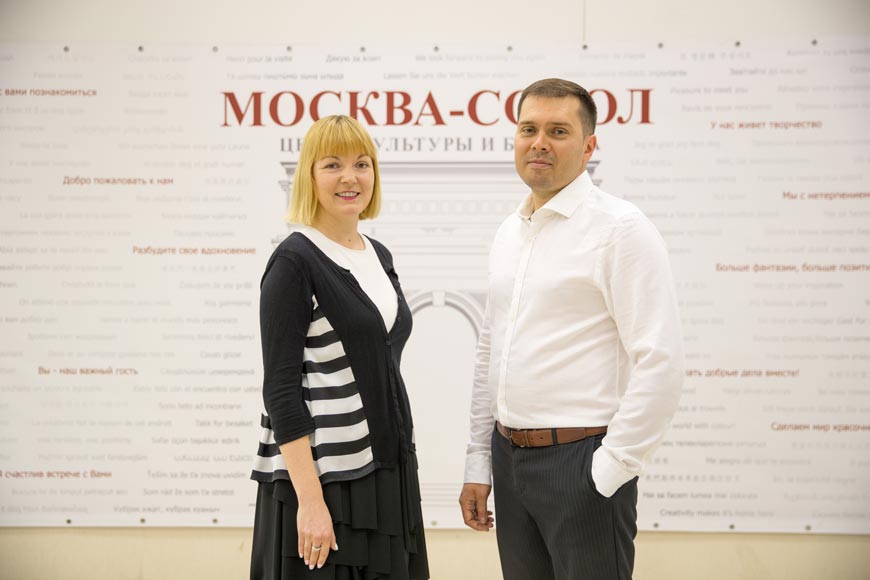 Анна Бочищева, генеральный директор ООО «МОСКВА-СОКОЛ», и Максим Агаев, заместитель генерального директора ООО «МОСКВА-СОКОЛ»