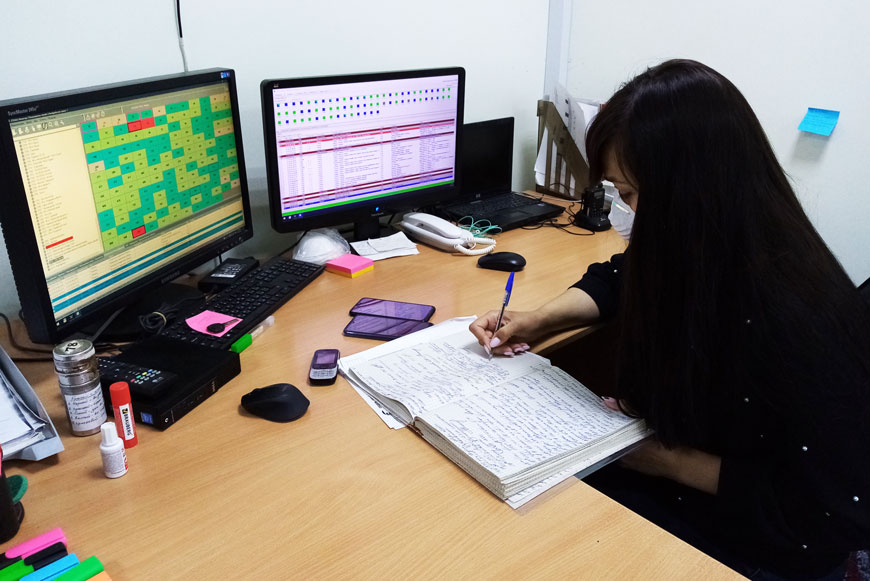 Сотрудница ООО ЧОП «СОЦИУМ-КРЕПОСТЬ ПОВОЛЖЬЕ»